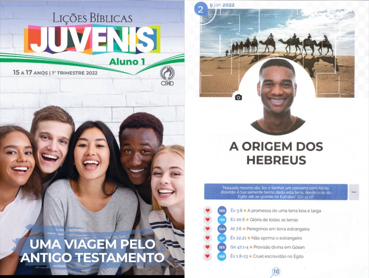 EBD  Classe Juvenis – Lição 2 – A origem dos hebreus – AD RioLargo